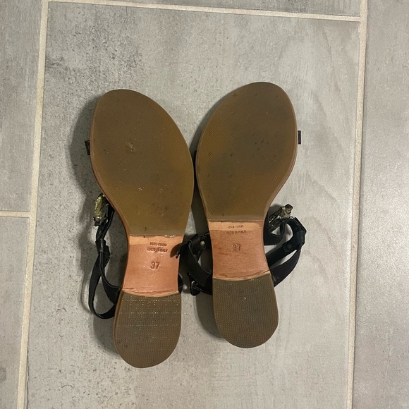 Preloved sandals all real leather made in Italy size 7. - Picture 2 of 4